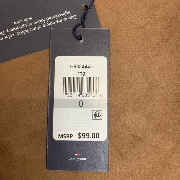 *NWT* Tommy Hilfiger Congac Faux Suede Swing Skirt - Picture 8 of 9